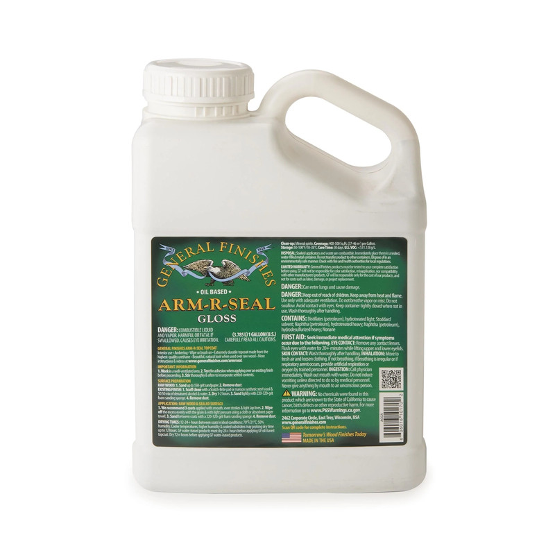 Arm-R-Seal Varnish - Solvent Based - Sheen:Semi-Gloss - Size:1 Gallon